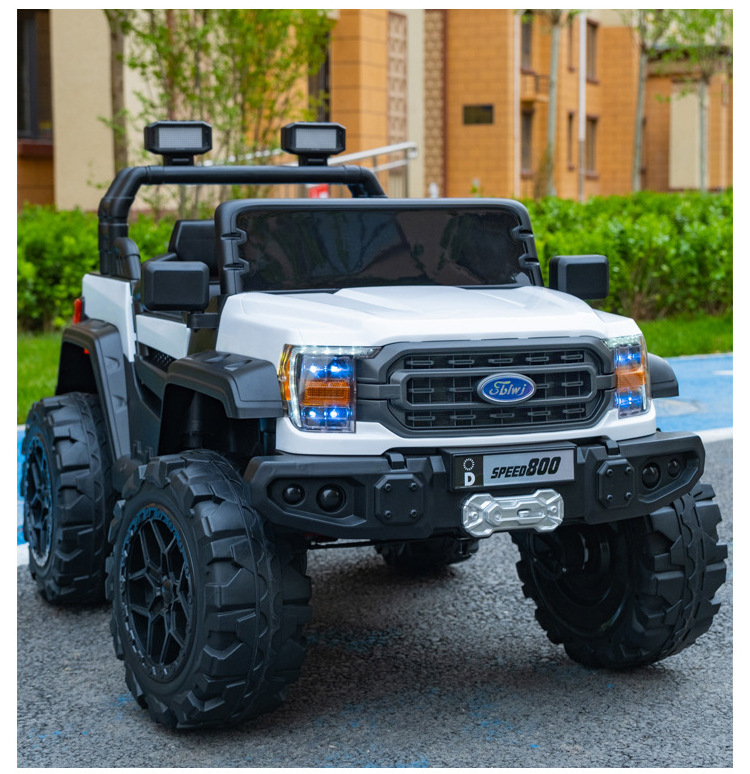 2023 Newest Ford Four-wheel Drive 4X4 Cross Country Vehicle Ride On24V Children Electric Car Double Seat Oversize Adult Toy Car