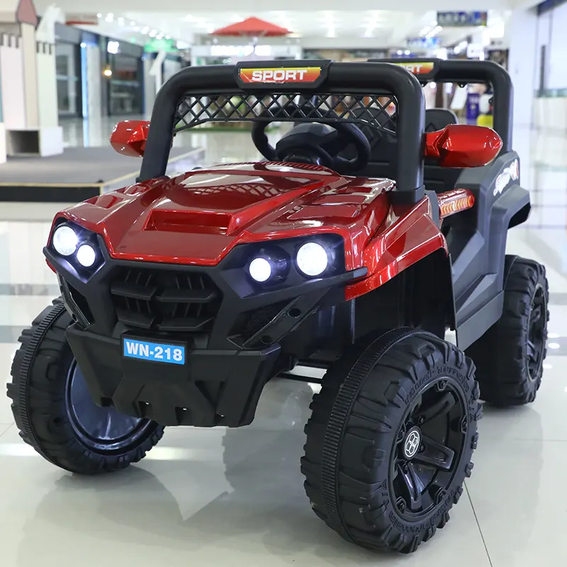 2023 new model kid car electric power four wheel double door with music light ande remote control kids car