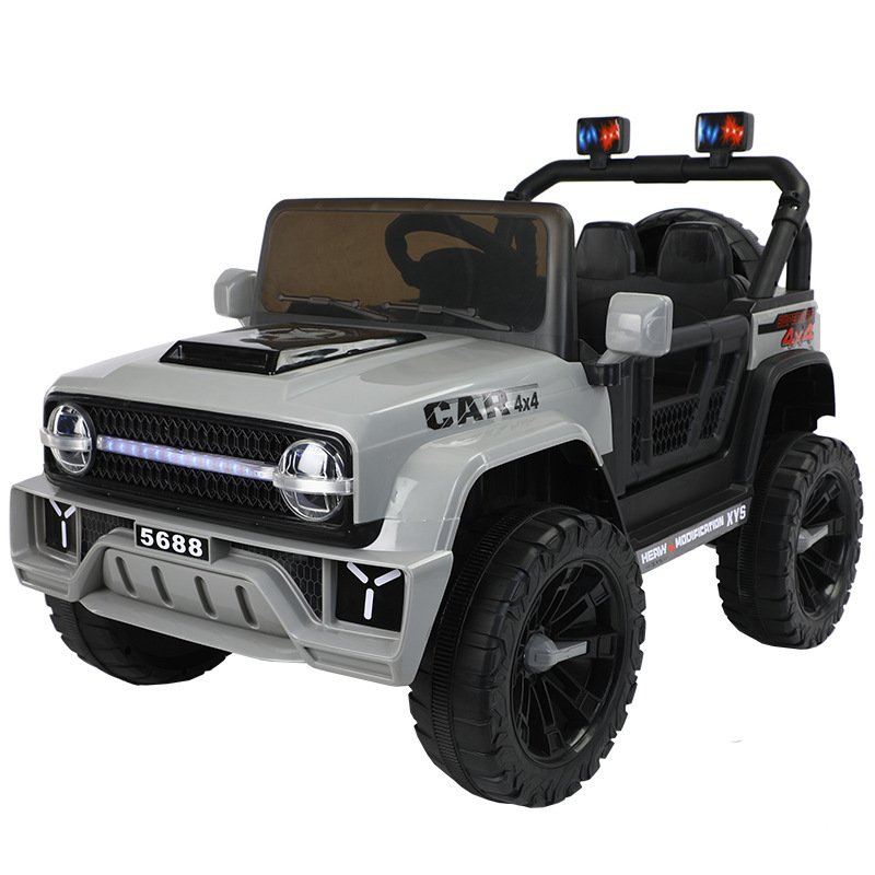 Factory selling Children ride on car electric 12Vfour-wheel tank remote control off-road vehicle two seater battery car for kids