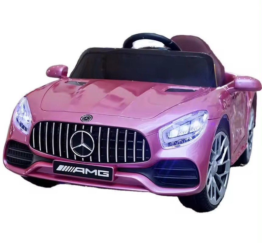 Authorized Mercedes Benz 12V Kids Plastic Battery Kids Riding Electric Car Toy Four Wheel Drive Children Ride On Car