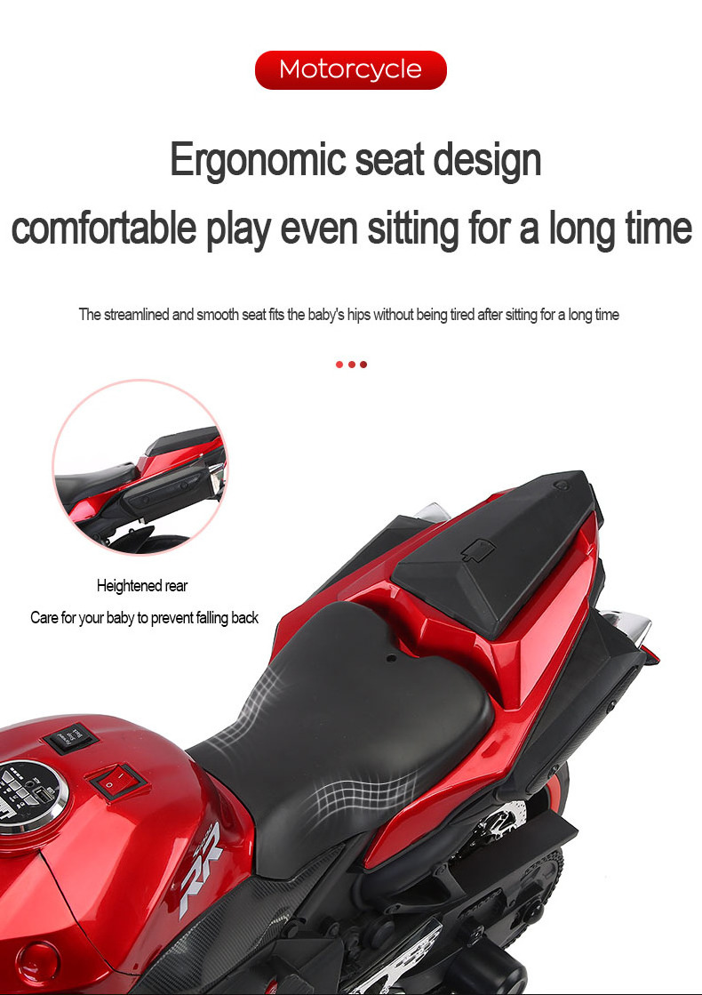 Manufactory direct kids  electric motorcycle ride on car for kids