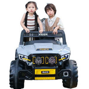 2023 New kids ride on electric car kids 2 seats battery operated children 24 volt ride on toys car for baby