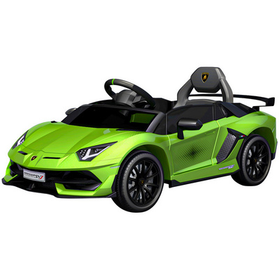 Licensed kids ride on car new design children toy baby vehicle 12v battery Lamborghini electric kids car 4WD toy car