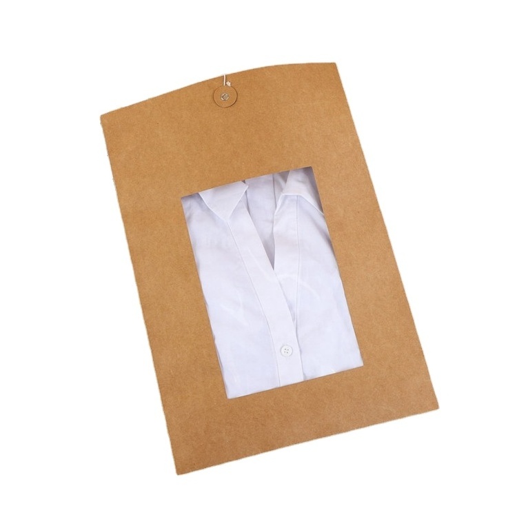 Wholesale T-shirt Packaging Envelope Custom String Envelope Kraft Envelope With Gusset