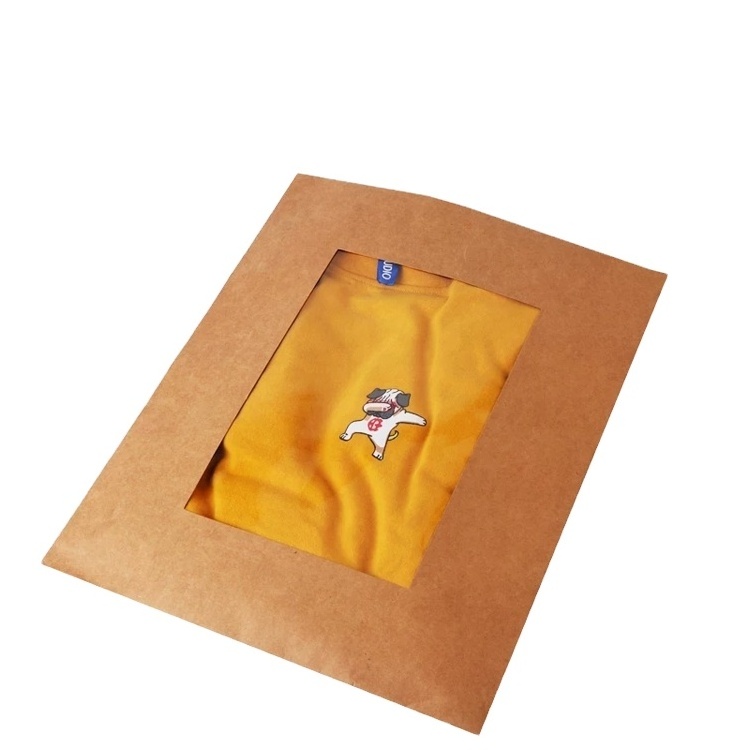 Wholesale T-shirt Packaging Envelope Custom String Envelope Kraft Envelope With Gusset