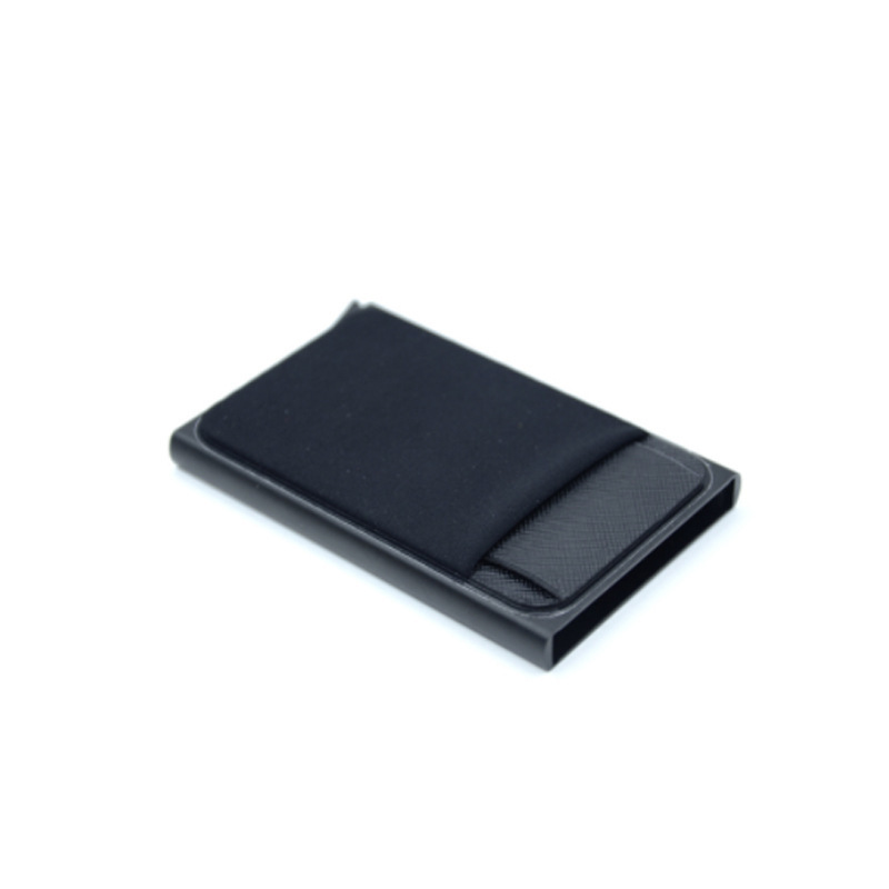 Ready Stock Leather Wallet RFID Wallet Quick Card Access Blocking Pop Up Card Holder with Lycra credit card Holder