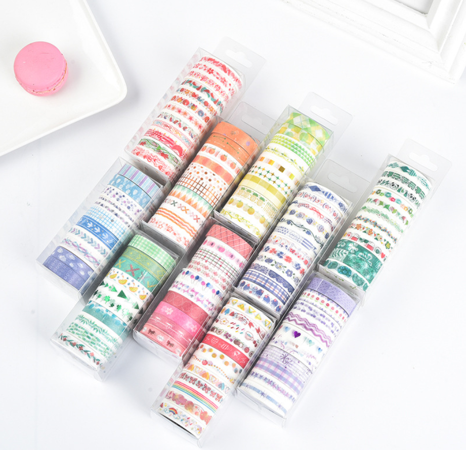 Printed  Washi Tape For Scrapbooking Kit Diy Craft Hand Account