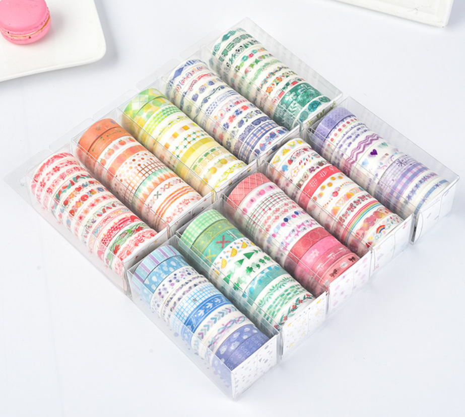 Printed  Washi Tape For Scrapbooking Kit Diy Craft Hand Account