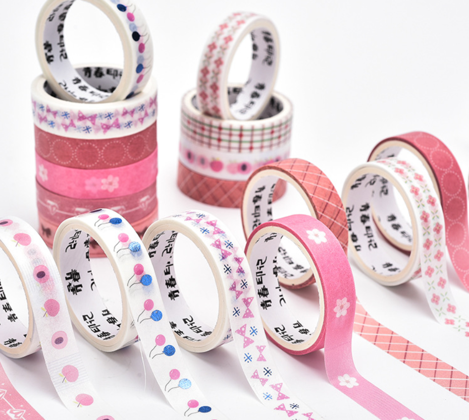 Printed  Washi Tape For Scrapbooking Kit Diy Craft Hand Account