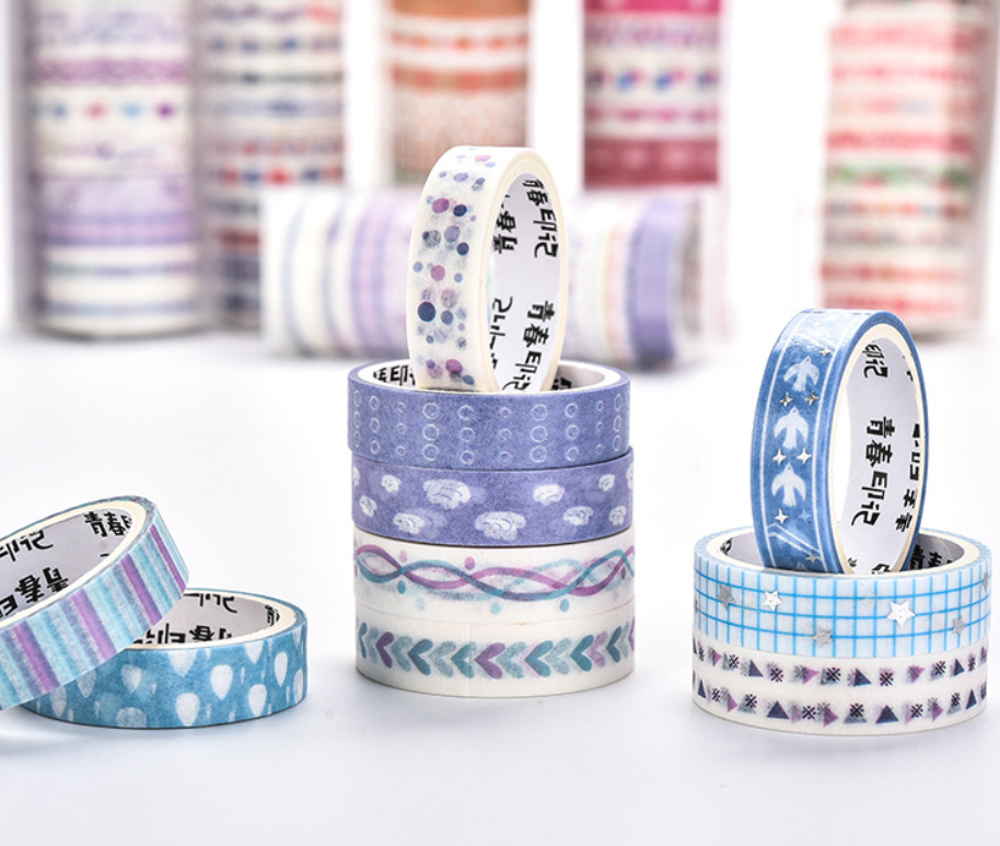 Printed  Washi Tape For Scrapbooking Kit Diy Craft Hand Account