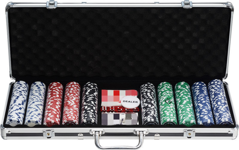 300pcs poker chip set in aluminum case