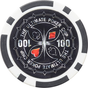 11.5g/14g strip casino grade chips with lucky star poker