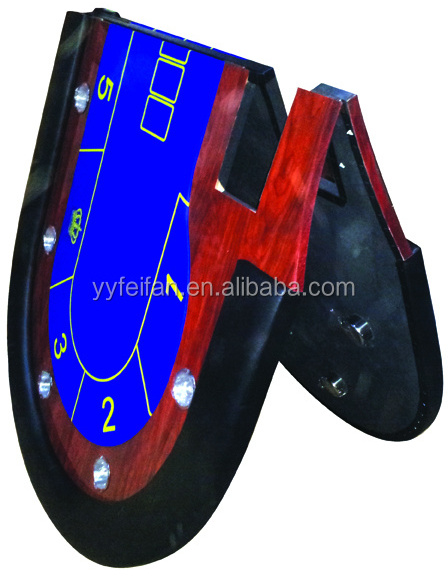 High quality Black Jack foldable poker table,hot-sale poker table