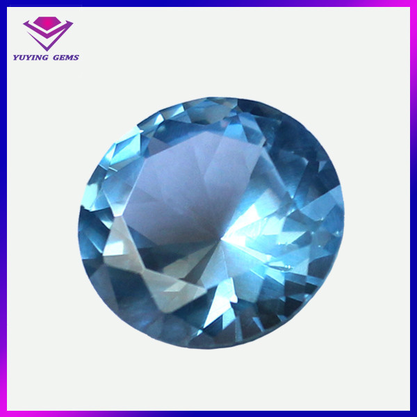 AAA square blue loose spinel princess cut best synthetic diamond price per carat