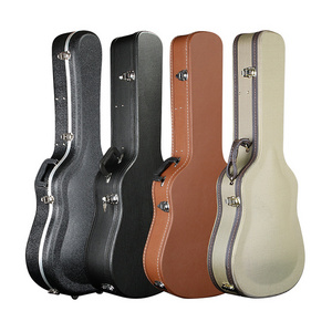 Wholesale High Quality Good Protect Package 4 Layer Acoustic Classical Hard Shell Guitar Case