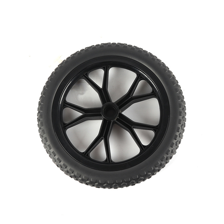 New Professionally Used Plastic Pneumatic  Rubber Inflatable 9.5 Inch Eva  Foam Wheel