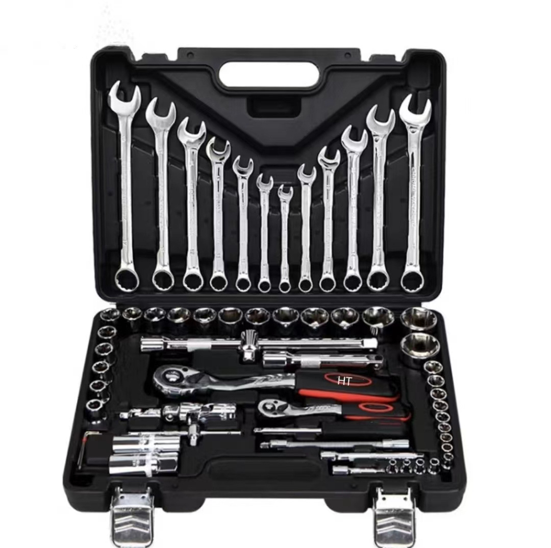 factory Custom Tools Set Box Wrench Socket Hand Professional Herramientas Kit Mechanical Spanner Car Mechanics Tool Sets