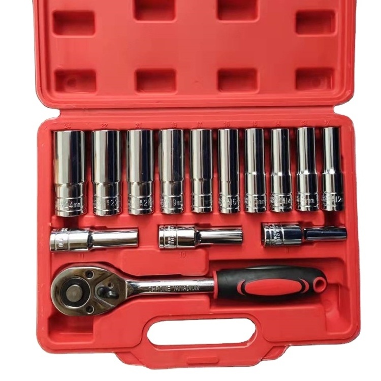 New Multifunction Cars Motorcycles Combination Socket Wrench Set Tool kit