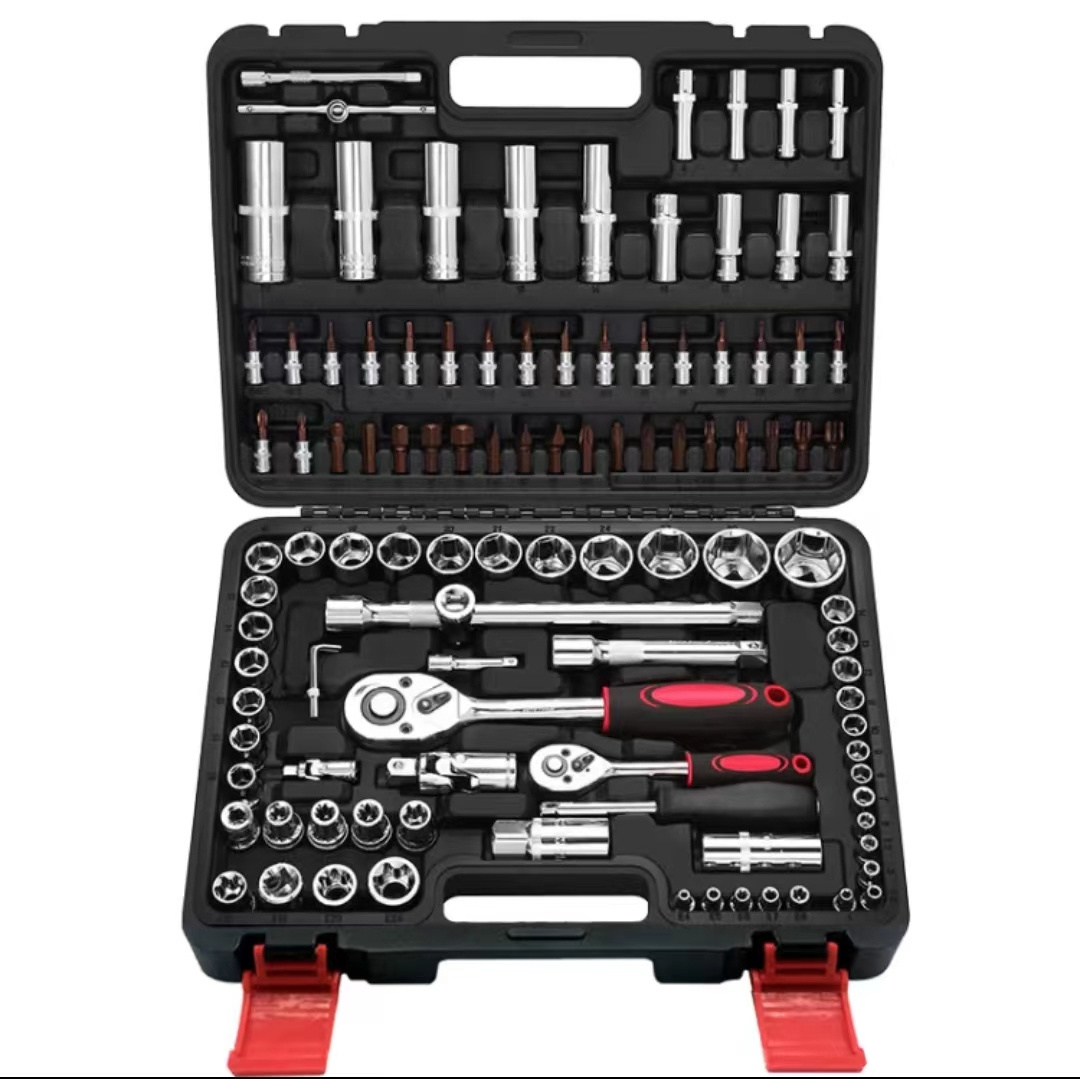 factory Custom Tools Set Box Wrench Socket Hand Professional Herramientas Kit Mechanical Spanner Car Mechanics Tool Sets