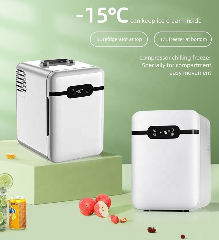 -20degree Temperature adjustable Compressor chilling vaccine storage fridge vaccine transport cooler box for hospital use