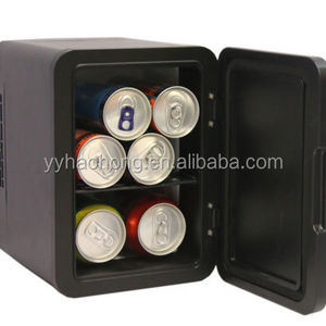 4L Heating and Chilling Two Functions Portable Electric Cooler Box 6 can Mini Fridge