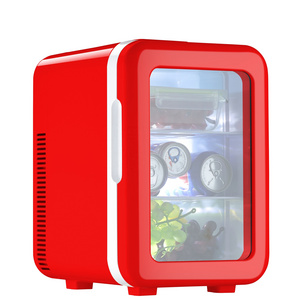 10 Liter Portable Cosmetic Mini Fridge,energy Drink Fruit and Vegetable Mirror 12 Plastic Tempered Glass Compact Grade 3 48