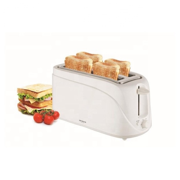 4 Slice 1200-1400W Bread Toaster Orava Selected 2 slot Auto Switch Portable Automatic Bread Toaster