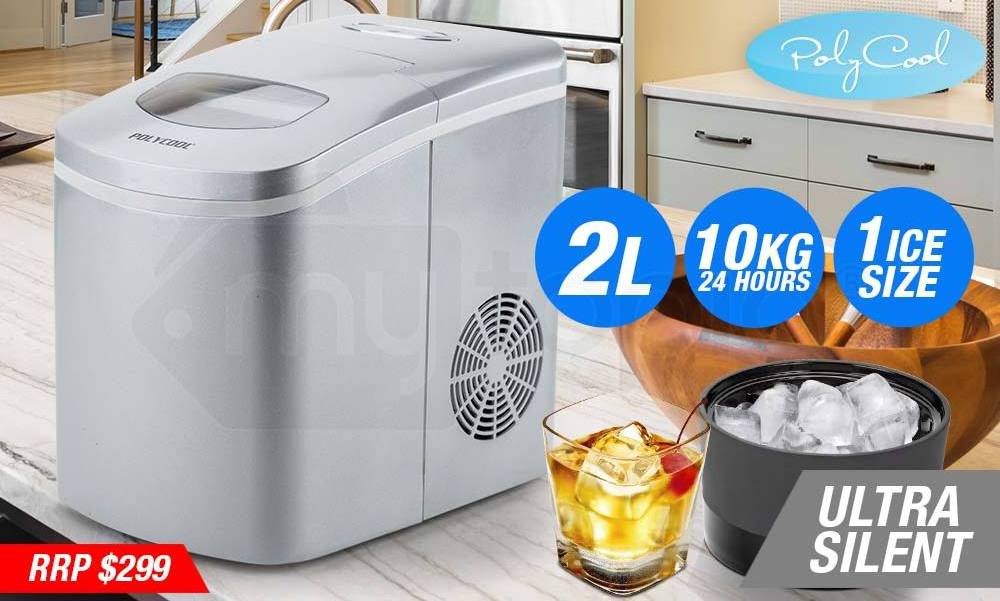 Portable Ice Maker 9 Ice Cubes Ready in 6-8 Minutes ETL certificated Makes 26.5 lbs in 24 hrs Ice Machine for Home Kitchen