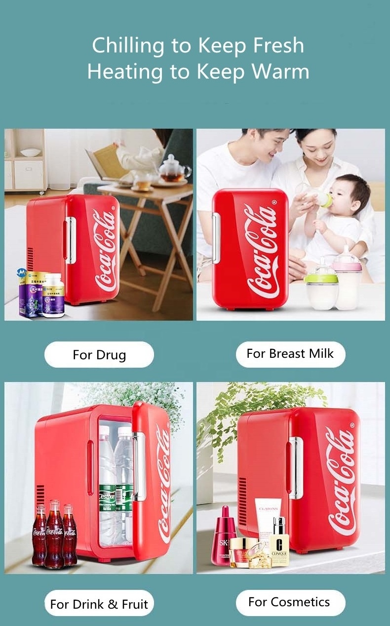 6L 10 cans cola sofa mini fridge for bedroom