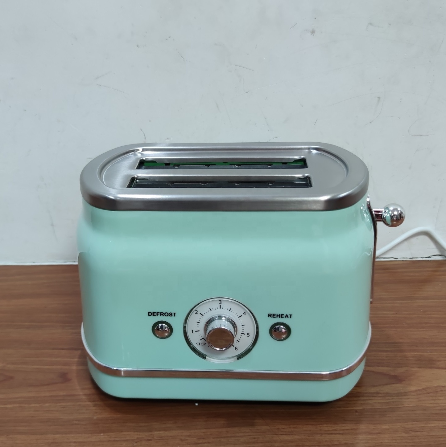 600-750W Kitchen Appliances Electric Toaster 2 Slices Commercial Vintage Toaster Plastic Kettle & 4 Slice Toaster Set 220 800W