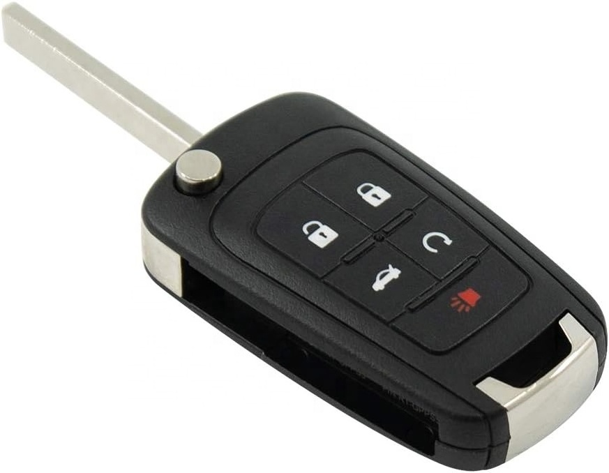 Key Fob Keyless Entry Remote Replacement Fits for Chevy Cruze Equinox Camaro Impala Malibu Sonic Buick  GMC  Flip Car Keyfob