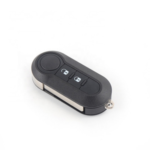 Factory direct sales bluetooth car wireless car adapter for Fiat folding car key remote control replacement blank key