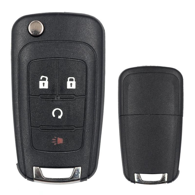 Key Fob Keyless Entry Remote Replacement Fits for Chevy Cruze Equinox Camaro Impala Malibu Sonic Buick  GMC  Flip Car Keyfob