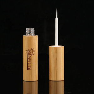 Real Bamboo 4ml Eyeliner Tube Eco-friendly Container Cosmetic Tube Packaging