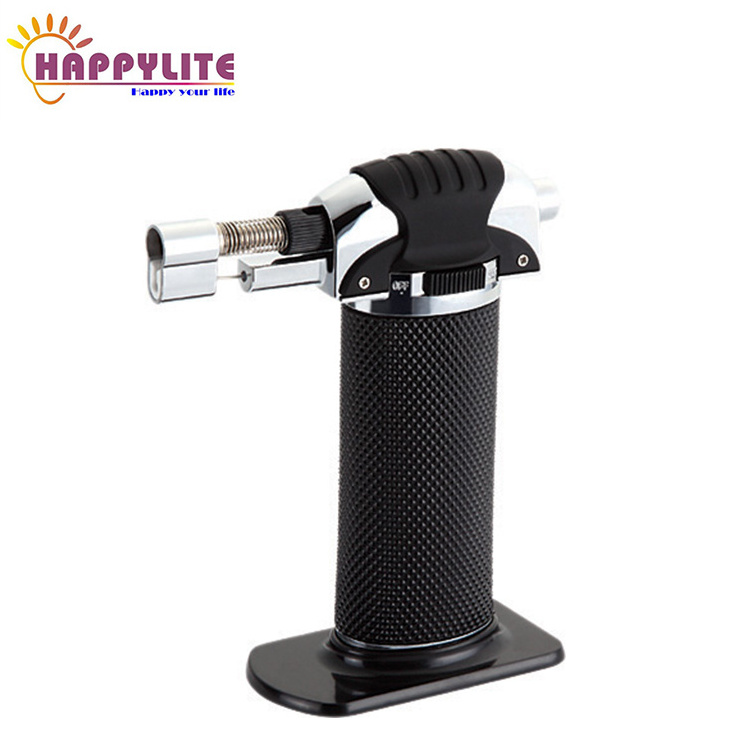 Proper price top quality mini fire cooking butane torch lighter