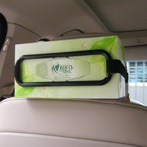 manufactory universal automobile car sun visor Seat Back Napkin paper organiser storage tissue holder for car