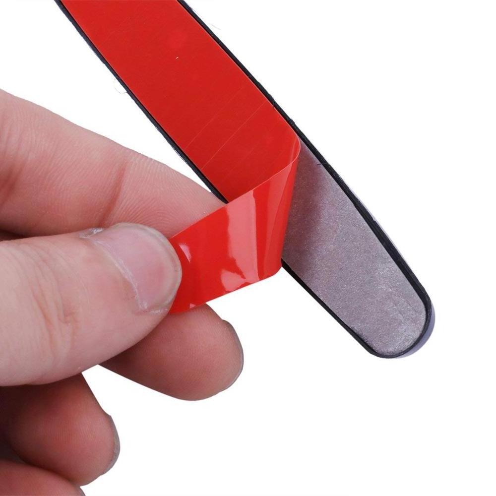 Shunwei Hot sale Car Exterior rear view mirror cover Chromed PVC anti collision car door edge Bumper guard Protection