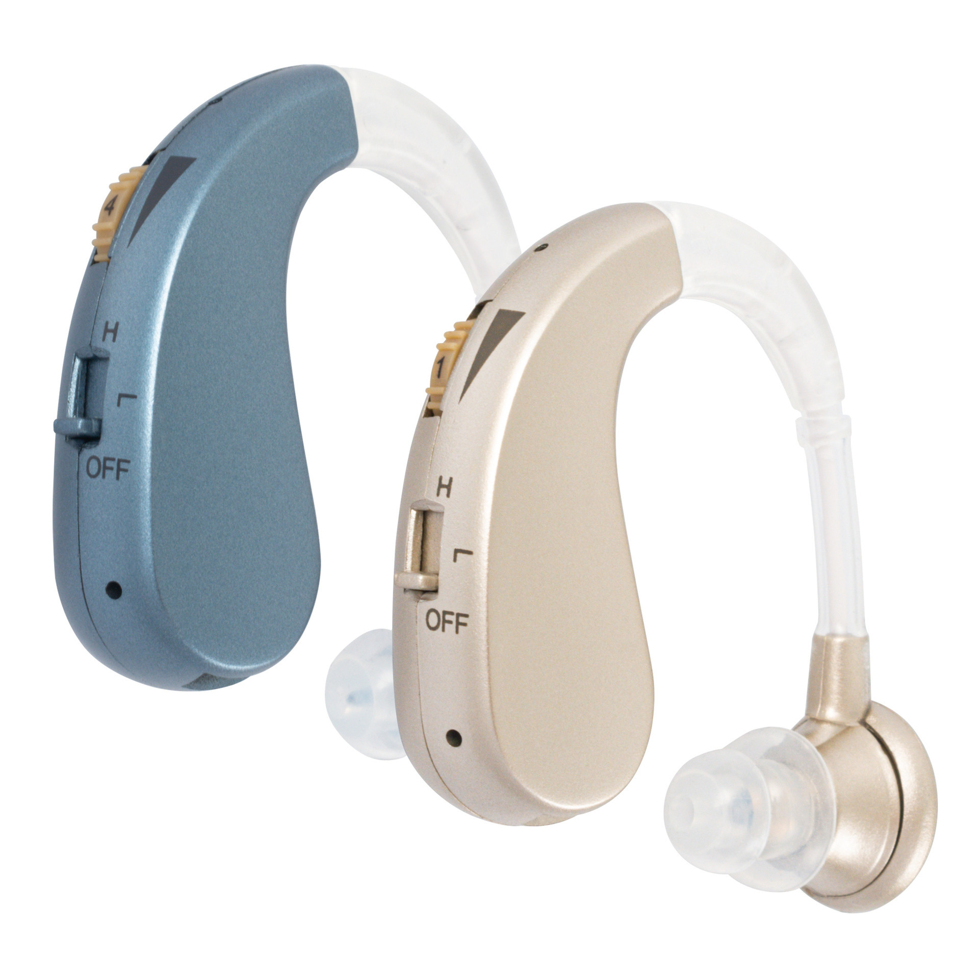 Hot sale BTE sound amplifier machine hearing aid earphone convince and portable deaf ear hearing aid for deaf people