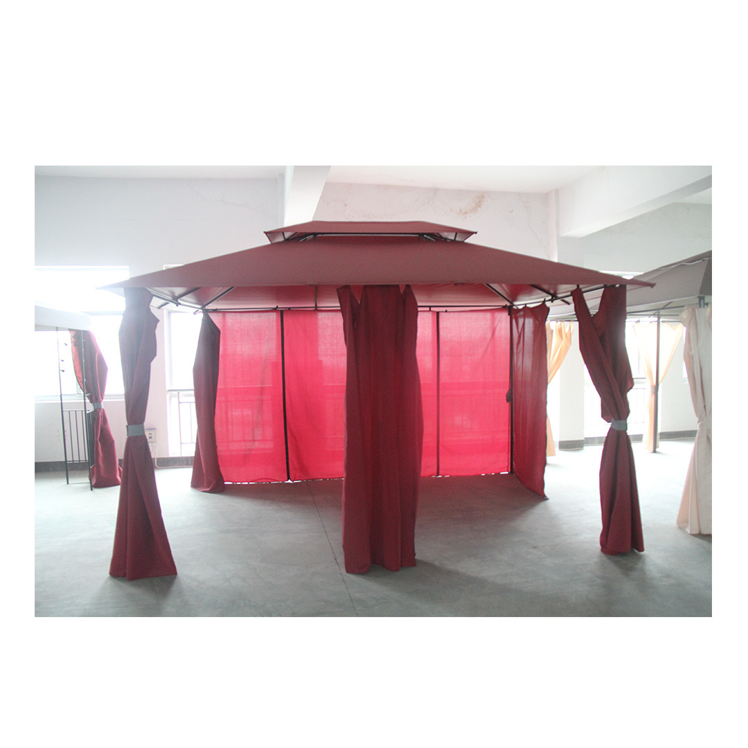 New design fashion gazebo cover Large Outdoor Canvas Camping Works Tent Canopy Camping Tents