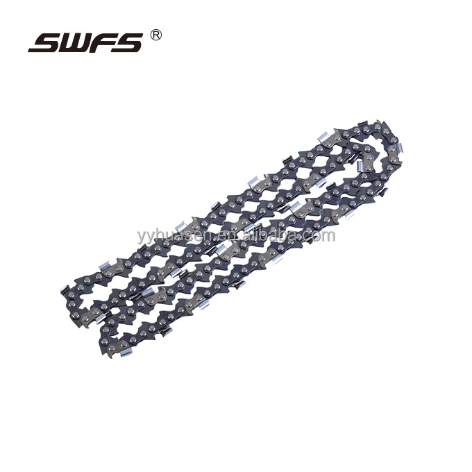 Semi-Chisel 16-inch saw chain, 66 links 66 blades professional chainsaw Every drive link has one blade