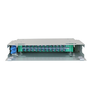 Hot Sale New High quality galvanized sheet 24F Fiber Optic Rack Mount Patch Panel Fiber Optic Patch Panel