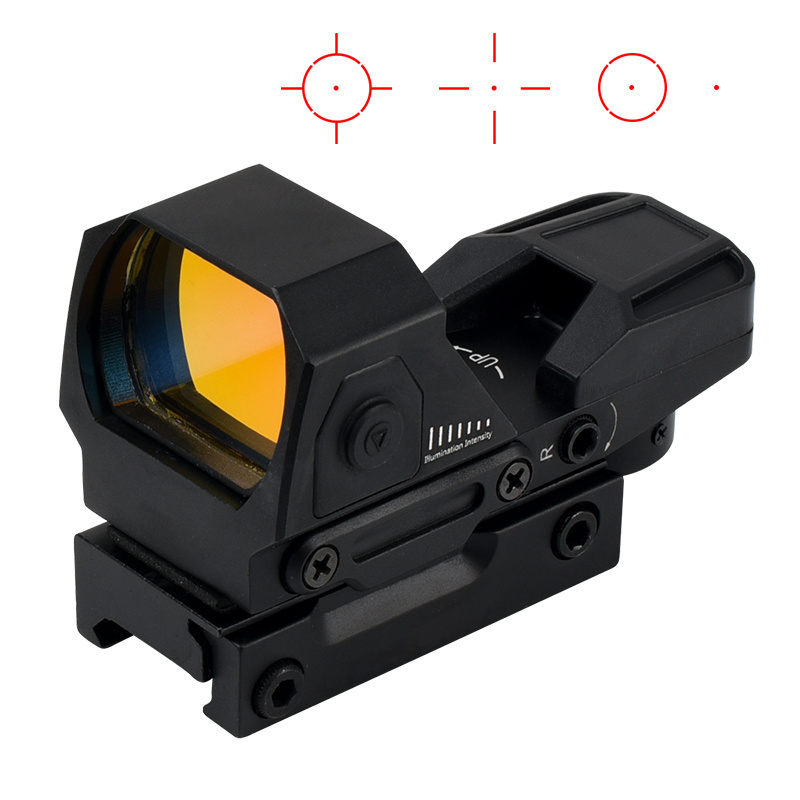 SYQT Optics hunting Holographic Sight Collimator Reflex Sight Scopes Fit 20mm For red Dot Sight Scope