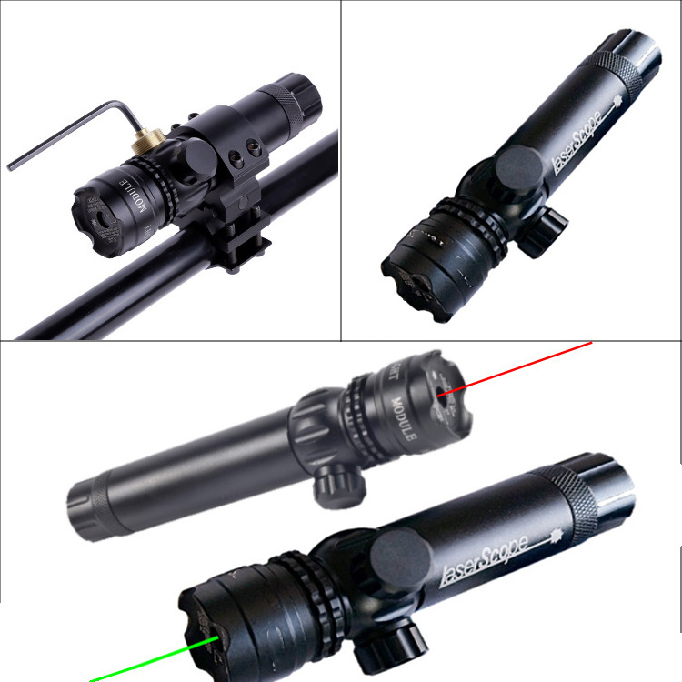 SYQT Green Dot Laser Sight High Definition Bright Adjutsed Red Dot Hunting Scope