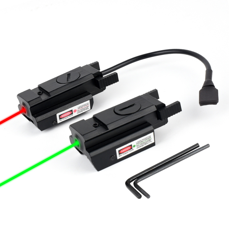 SYQT  High Quality Aluminum Alloy Hunting Laser Tactical Laser Red Green Laser Fit For Hunting