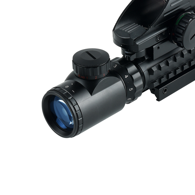 SYQT 3-9x32 EGC 4 in 1 Tactical Sight Green Red Illuminated High Power Laser Sight Combo