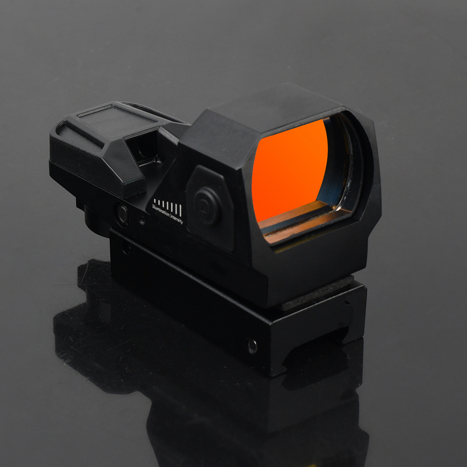 SYQT Optics hunting Holographic Sight Collimator Reflex Sight Scopes Fit 20mm For red Dot Sight Scope