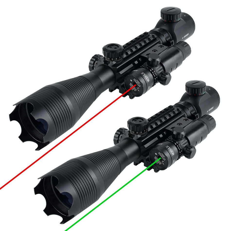 SYQT Combo SFP Sight 4-16X50EG Red Dot Sight HD101 Flashlight and Laser Sight