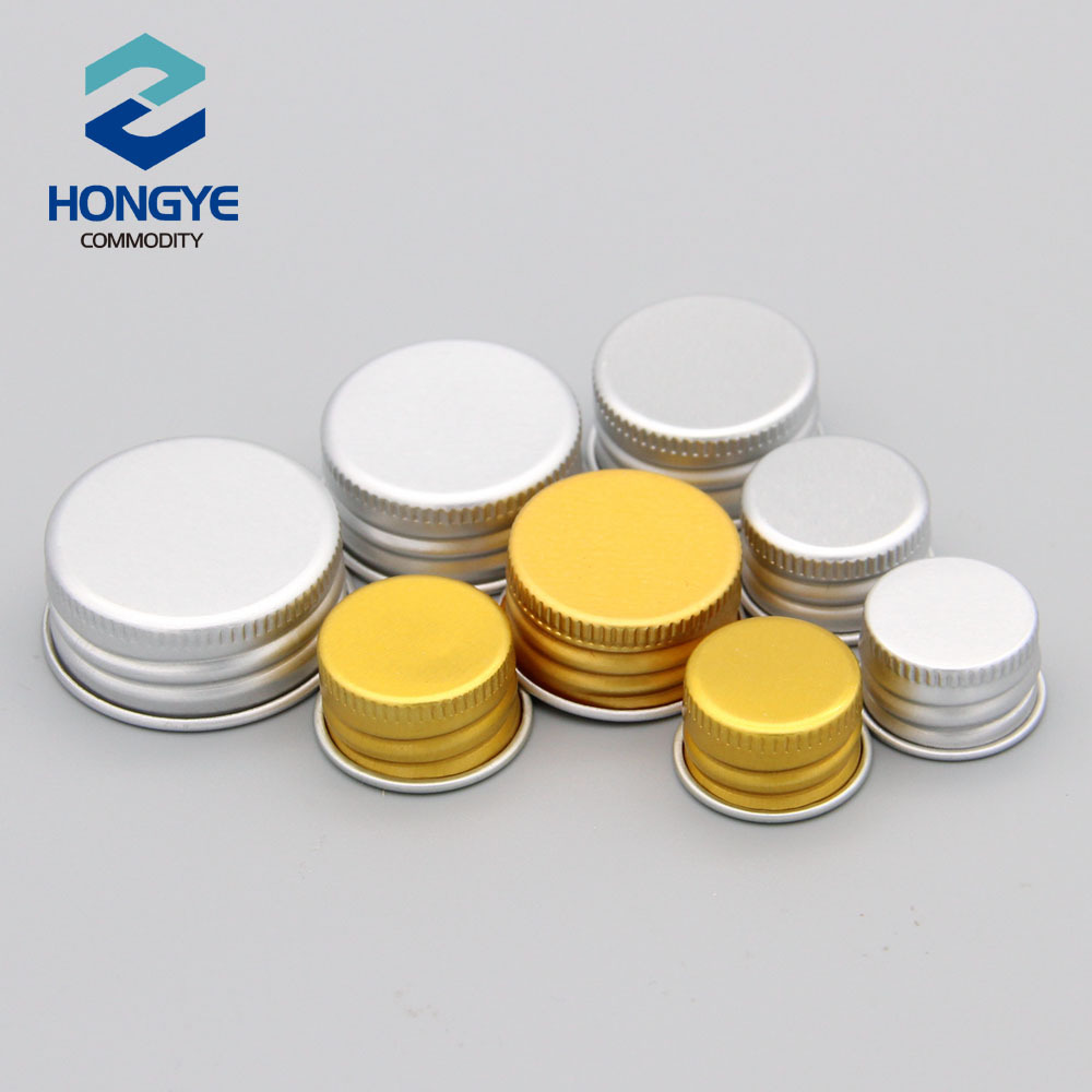 Custom 18/410 Aluminium Screw Cap Bottle Cap For Plastic Bottle