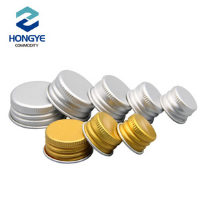 Custom 18/410 Aluminium Screw Cap Bottle Cap For Plastic Bottle