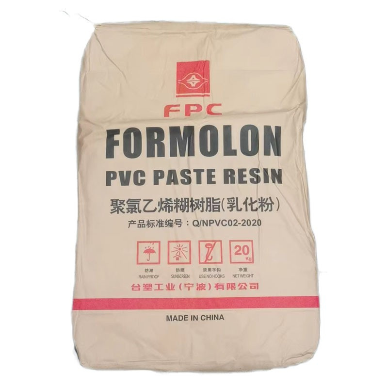 PVC PR-640 Ningbo Formosa Plastic Paste Resin Emulsified Powder Plastic Raw Material Product Shell Polyvinyl Chloride